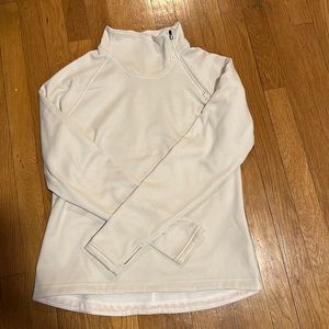 Cream quarter zip